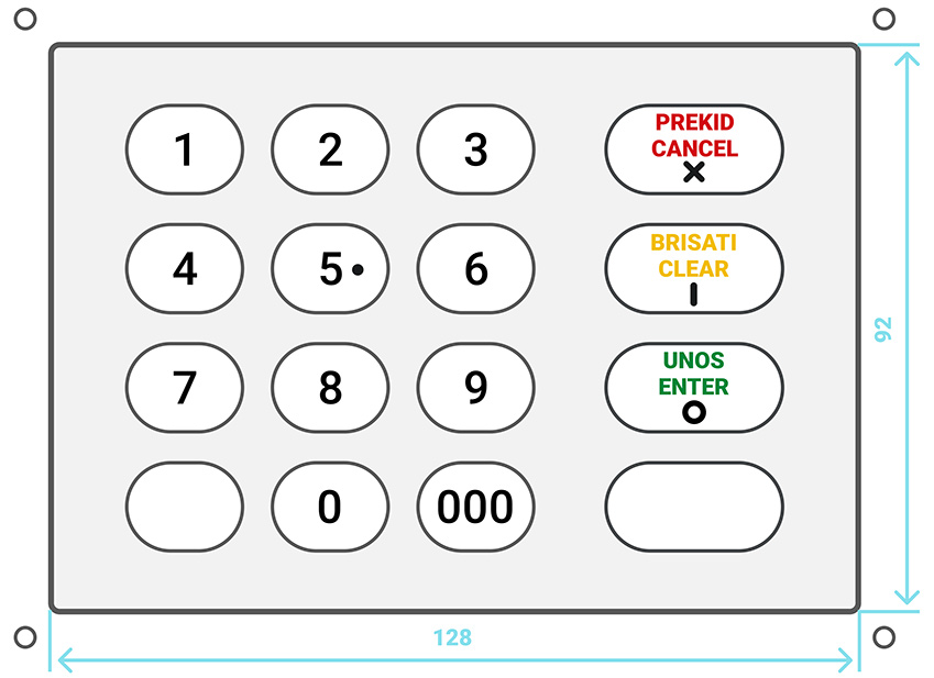 Croatian-English keyboard layout