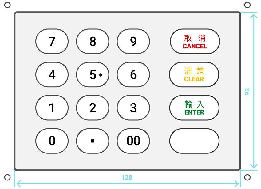 Chinese-English-XIO keyboard layout