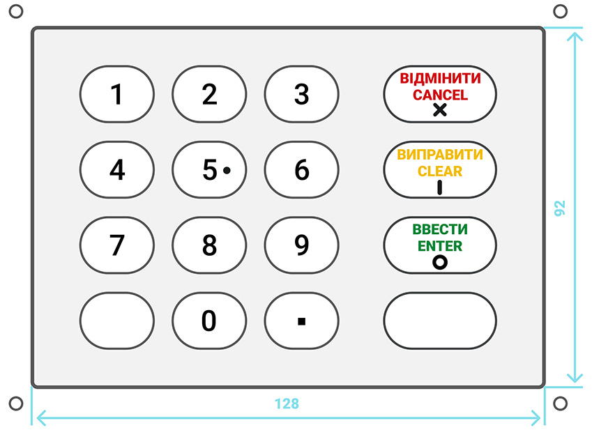 Ukrainian-English keyboard layout
