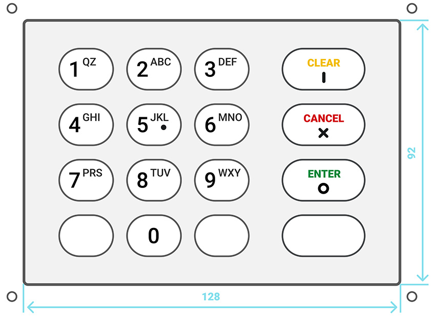 English-IXO keyboard layout